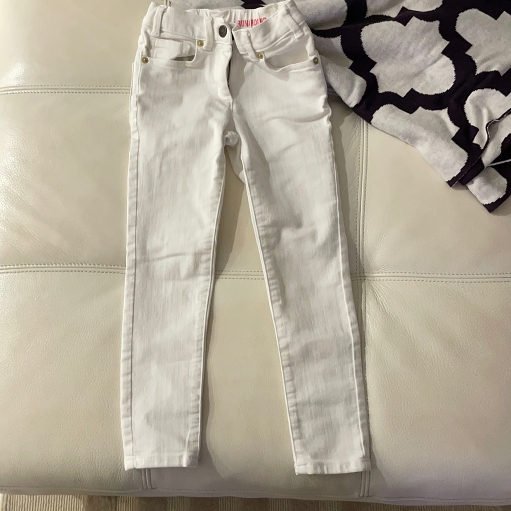 Crew Cuts White Jeans Kids
